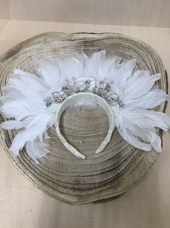 DIADEMA PLUMAS-ESPERANZA BERTRAN-NOVIA-OUTLET