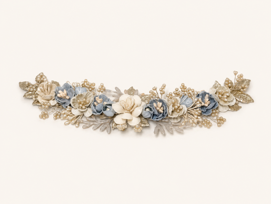 TOCADO BRISTOL-GOLD-ESPERANZA BERTRAN-NOVIA