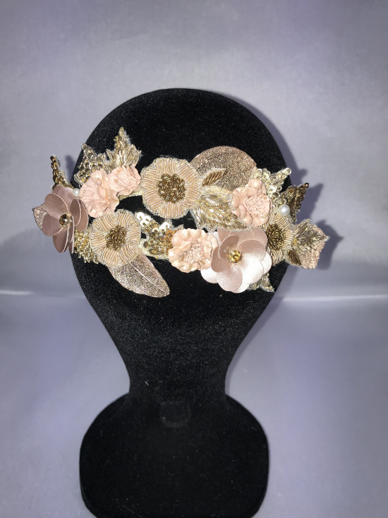 CORONA GENOVA-GOLD-ESPERANZA BERTRAN-NOVIA-COMUNIÓN