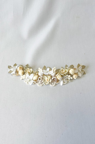 TOCADO CHARLOTTE-GOLD-ESPERANZA BERTRAN-NOVIA