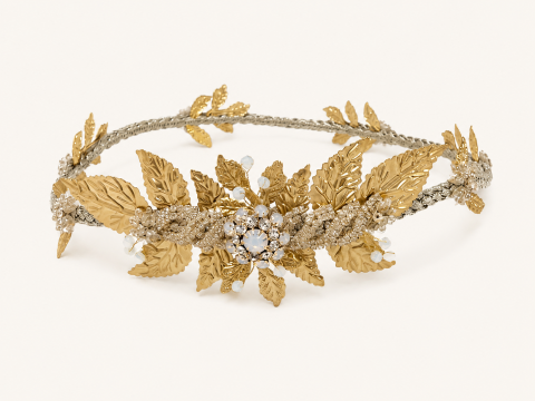 CORONA CAMBRIDGE- ESPERANZA BERTRAN-GOLD-NOVIA