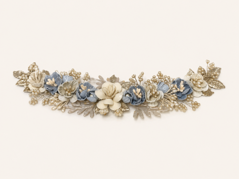 TOCADO BRISTOL-GOLD-ESPERANZA BERTRAN-NOVIA