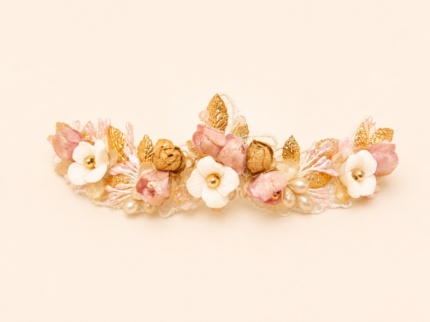 TOCADO KENT-GOLD-ESPERANZA BERTRAN-NOVIA